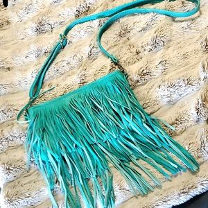 Fringe small purse